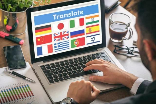 Translation of websites and applications
